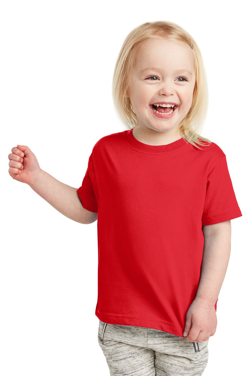 Rabbit Skins® Toddler Fine Jersey Crew Neck Short Sleeve Tee - 3321